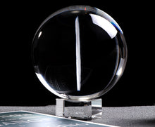 Load image into Gallery viewer, Customized Lase Engraving Kids Photo Glass Crystal Sphere