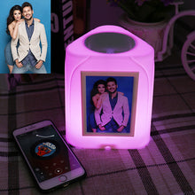 Load image into Gallery viewer, 7 Color Changing Photo Night Light Bluetooth Audio - ISUNGIFTS