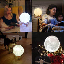 Load image into Gallery viewer, Custom Photo Moon Night Light - ISUNGIFTS