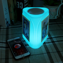 Load image into Gallery viewer, 7 Color Changing Photo Night Light Bluetooth Audio - ISUNGIFTS