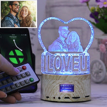Load image into Gallery viewer, Bluetooth Custom Photo Night Light - ISUNGIFTS