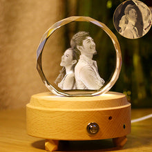 Load image into Gallery viewer, Customized 3D Bluetooth music crystal lights - ISUNGIFTS