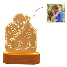 Load image into Gallery viewer, Custom Photo 3D Lamp - ISUNGIFTS