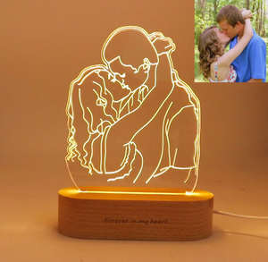 Custom Photo 3D Lamp - ISUNGIFTS