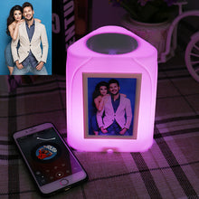 Load image into Gallery viewer, 7 Color Changing Photo Night Light Bluetooth Audio - ISUNGIFTS
