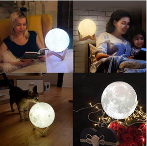 Custom Photo Moon Night Light - ISUNGIFTS