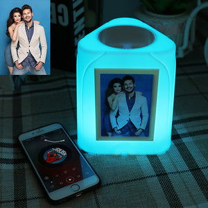 7 Color Changing Photo Night Light Bluetooth Audio - ISUNGIFTS