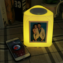 Load image into Gallery viewer, 7 Color Changing Photo Night Light Bluetooth Audio - ISUNGIFTS
