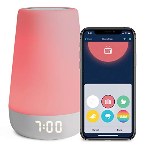 Hatch Baby Rest Sound Machine, Night Light and Time-to-Rise - ISUNGIFTS