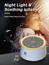 Load image into Gallery viewer, Dreamegg D1 Sound Machine - White Noise Machine with Baby Night Light for Sleeping, High Fidelity Sounds, Timer &amp; Memory Feature, Sound Machine for Baby Adults, Home, Office, Travel - ISUNGIFTS
