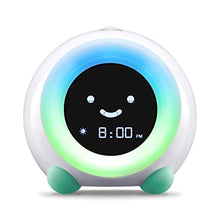 Load image into Gallery viewer, LittleHippo Mella Ready to Rise Children&#39;s Sleep Trainer, Alarm Clock, Night Light and Sleep Sounds Machine - ISUNGIFTS
