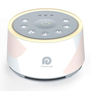 Dreamegg D1 Sound Machine - White Noise Machine with Baby Night Light for Sleeping, High Fidelity Sounds, Timer & Memory Feature, Sound Machine for Baby Adults, Home, Office, Travel - ISUNGIFTS