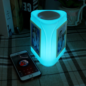 7 Color Changing Photo Night Light Bluetooth Audio - ISUNGIFTS