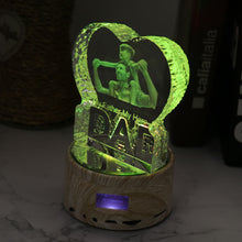 Load image into Gallery viewer, Personalized 3D Photo Crystal Music light - ISUNGIFTS
