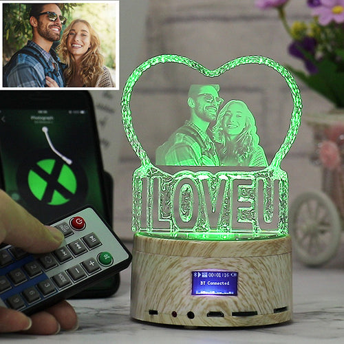 Bluetooth Custom Photo Night Light - ISUNGIFTS
