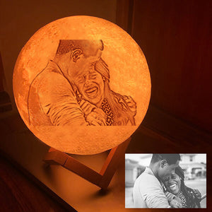 Custom Photo Moon Night Light